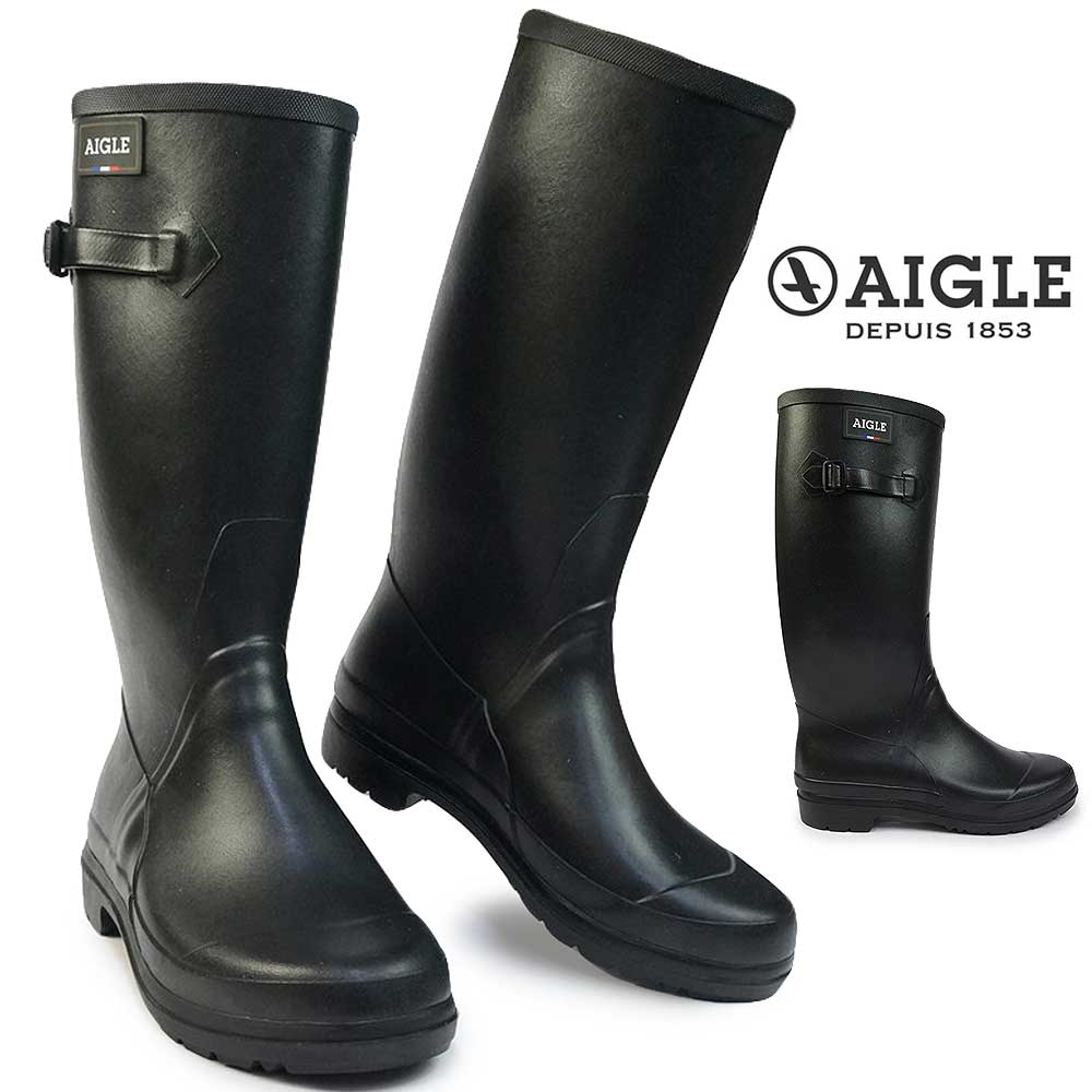 エーグル レインブーツ エーグル 長靴 レディース ZZF3646 セサックレディー 防水 ラバーブーツ ロング レインブーツ AIGLE CESSAC LADY