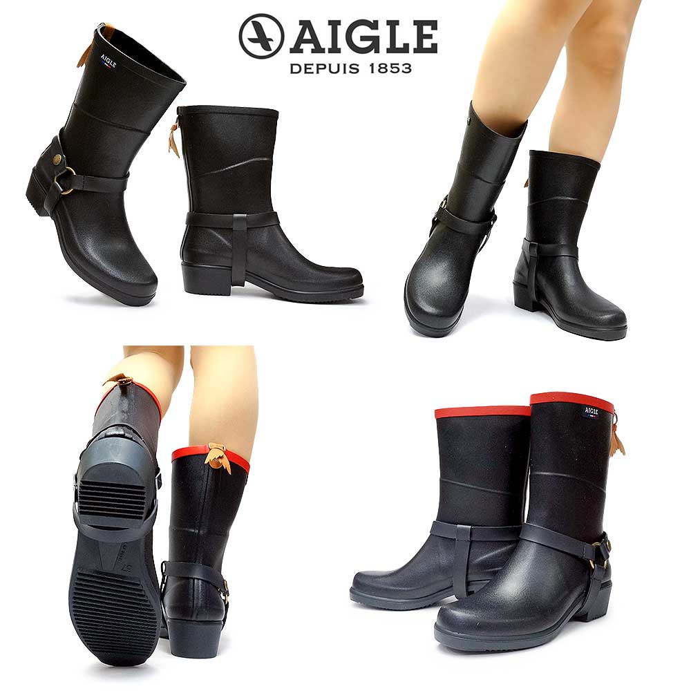 エーグル 長靴 レディース ZZF8886 ミスジュリー2 レインブーツ ショート 防水 AIGLE MISS JULIE