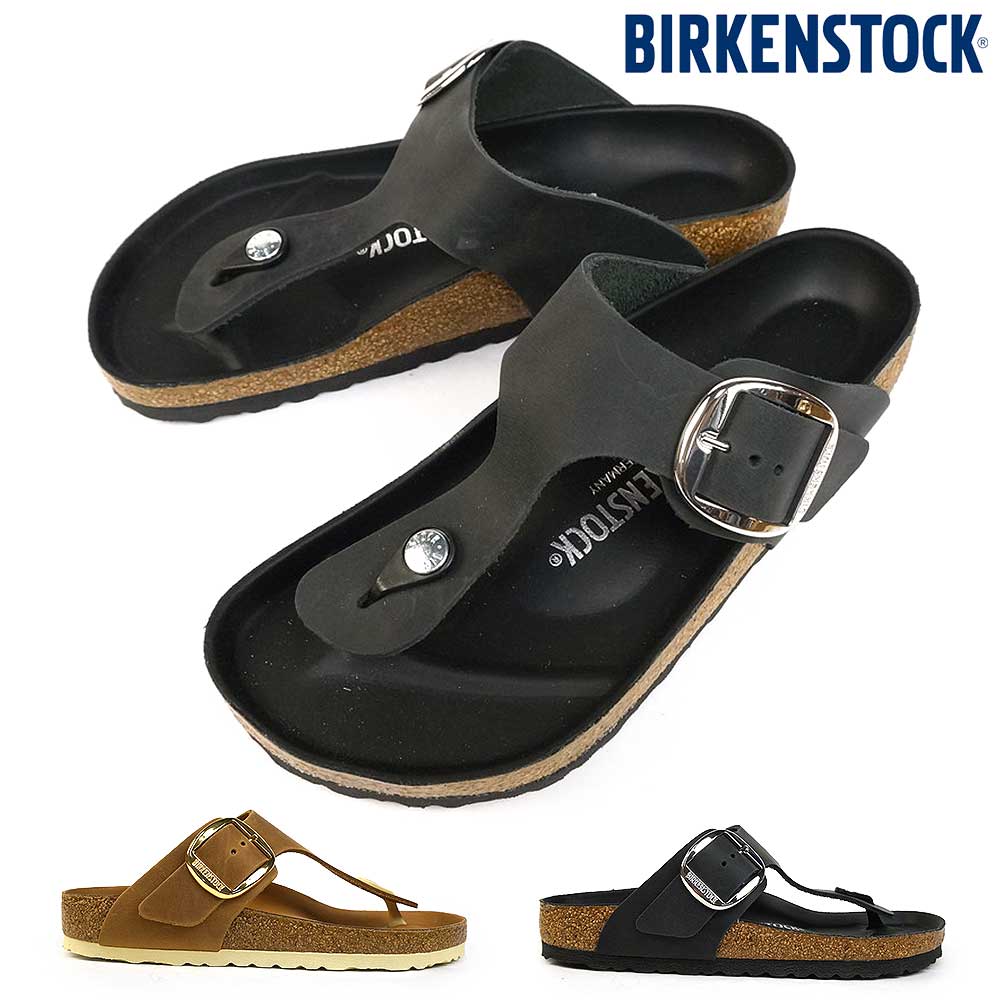 ビルケンシュトック サンダル レディース ギゼ ビッグバックル レギュラーフィット 幅広 Birkenstock Gizeh Big Buckle