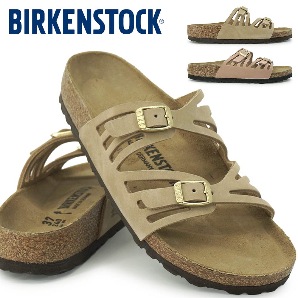 Rakuten - ビルケンシュトック サンダル レディース グラナダ ナロー幅 ストラップ ヌバックレザー バックル Birkenstock Granada 26春夏新作