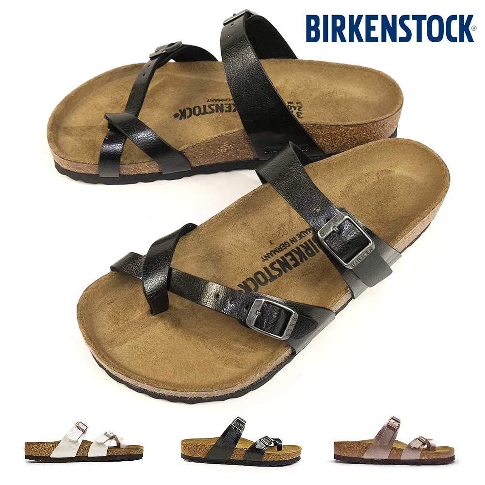 ビルケンシュトック レディース サンダル マヤリ Mayari レギュラーフット ダブルストラップ 幅広 トングサンダル Birkenstock Mayari 71661 1016408 1018912