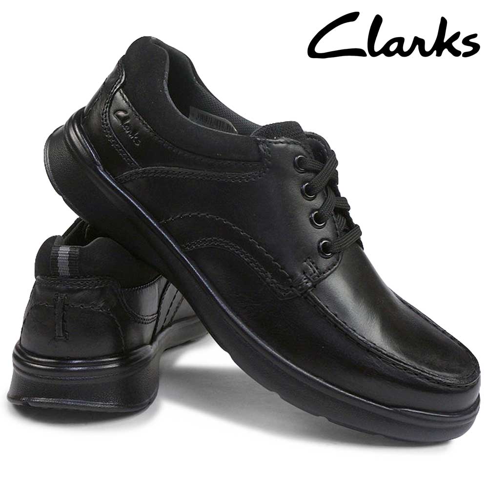 クラークス メンズ カジュアルシューズ コトレル エッジ 本革 レザー 軽量 Clarks Cotrell Edge 25秋冬新作