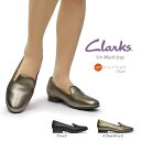 クラークス 靴 レディース 323G UNブラッシュステップ パンプス 本革 スリッポン レザー Clarks Un Blush Step Unstructured