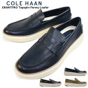 コールハーン メンズ スリッポン レザースニーカー グランドプロ トップスピン ペニーローファー 軽量 厚底 本革 COLE HAAN GRANDPRO TOPSPIN Penny Loafer