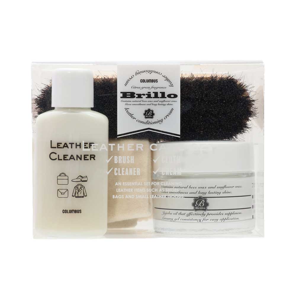 コロンブス ブリオレザーケアセット BO 革製品 お手入れ スターターセット COLUMBUS BRILLO LEATHER CARE SET