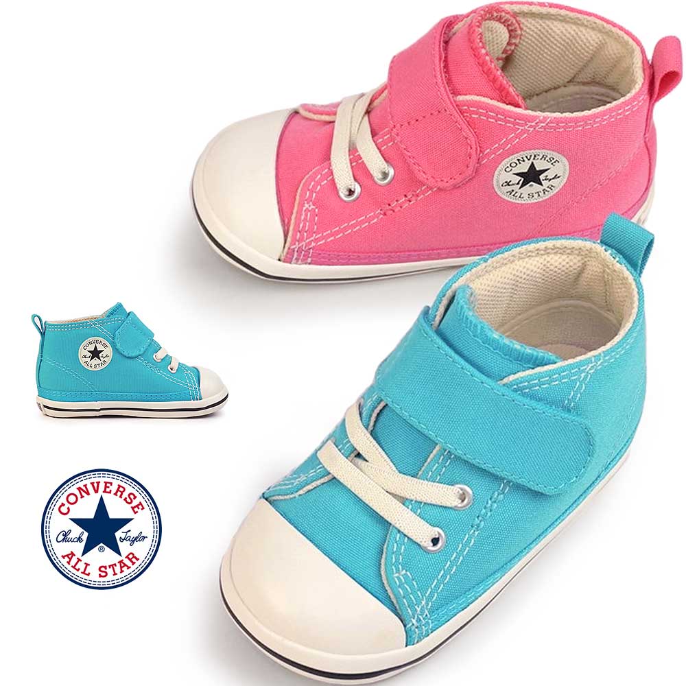 楽天マイスキップコンバース ベビーオールスター N NC Vー1 ベビースニーカー キャンバス キッズ 子供 靴 マジックテープ CONVERSE BABY ALL STAR N NC V-1