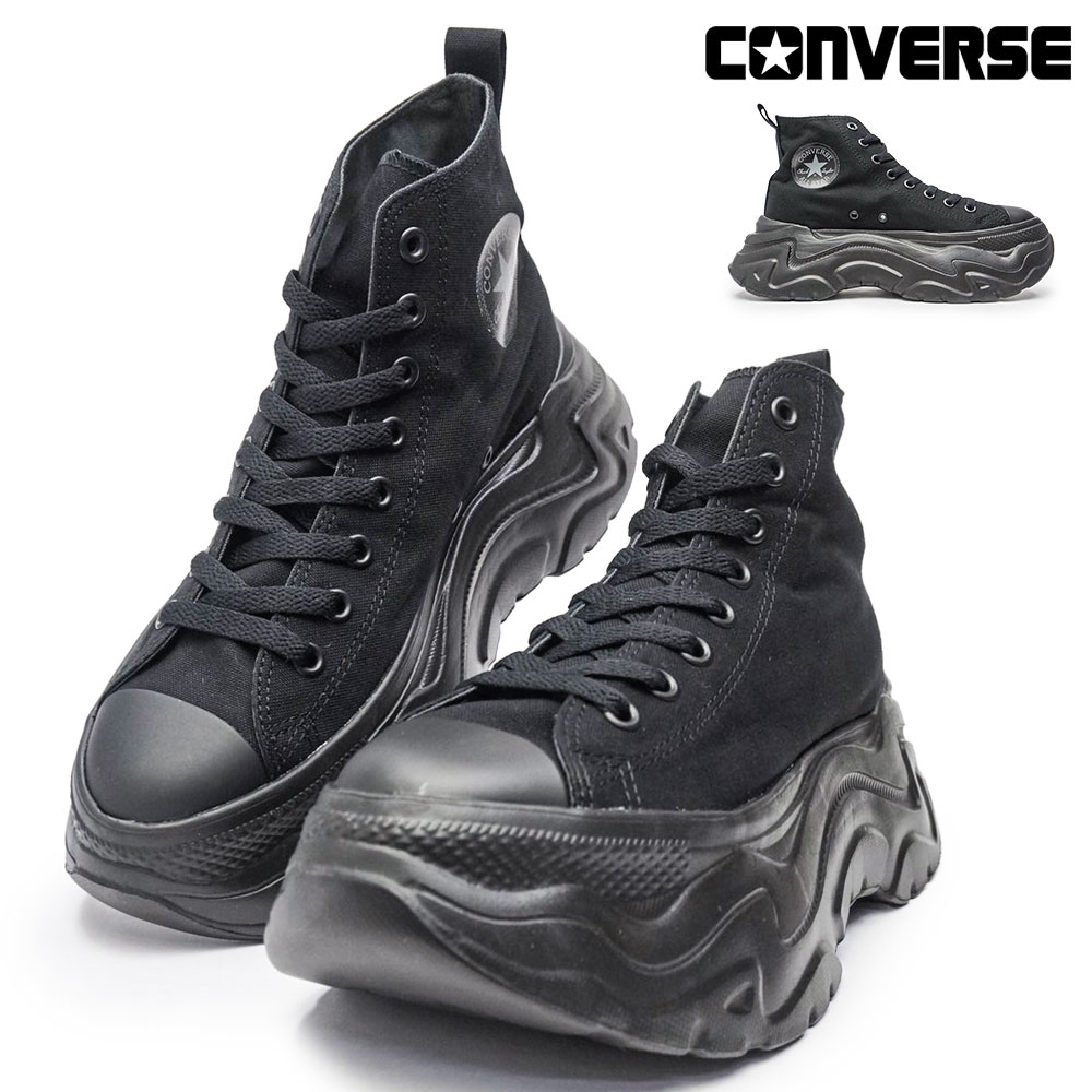 コンバース オールスター スニーカー メンズ オールスター シティハイク HI 厚底 レディース ハイカット ダットスニーカー CONVERSE ALL STAR CITYHIKE HI