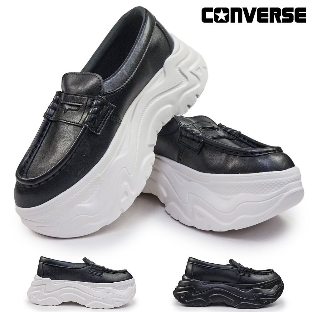 コンバース オールスター スニーカー メンズ オールスター シティハイク ローファー 厚底 レディース ローカット CONVERSE ALL STAR CITYHIKE LOAFER 25秋冬新作のサムネイル