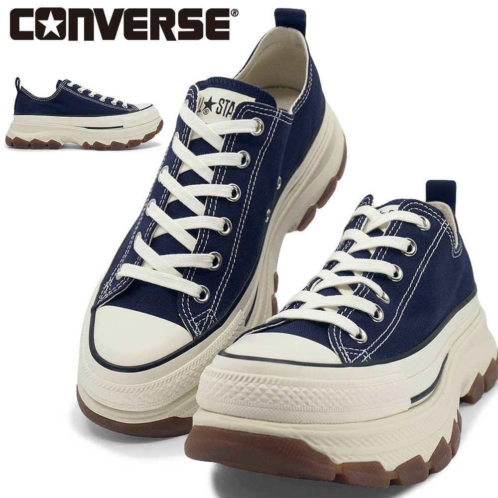 CONVERSE - コンバース オールスター オールスター トレックウエーブ OX 厚底 スニーカー メンズ レディース ローカット CONVERSE ALL STAR TREKWAVE OX 26春夏新作
