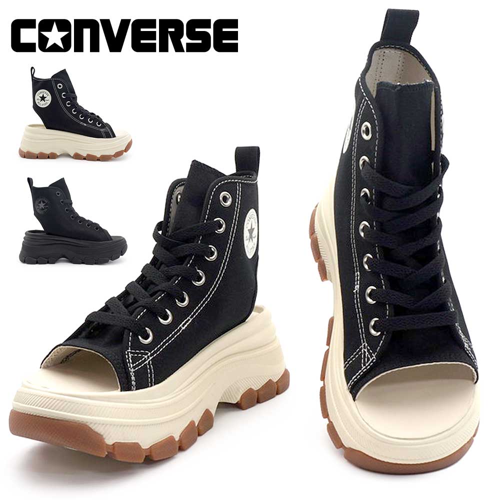 コンバース スニーカーサンダル オールスター トレックウエーブ カットアウト サンダル 厚底 レディース ハイカット CONVERSE ALL STAR TREKWAVE CUTOUT SANDAL 26春夏新作