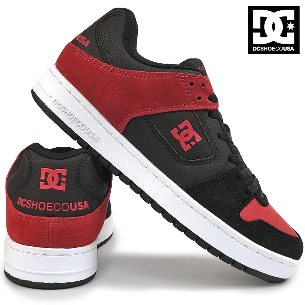 DC スニーカー メンズ レディース DM231006 MANTECA SE レザー ローカット DC SHOES MANTECA SE ADYS100314