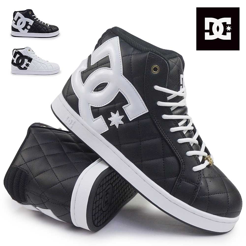 DC shoes スニーカー ALLIANCE HI SE SN DM261302 メンズ レディース ディーシーシューズ アライアンス キルティング ハイカット ビッグロゴ DC SHOES 26春夏新作