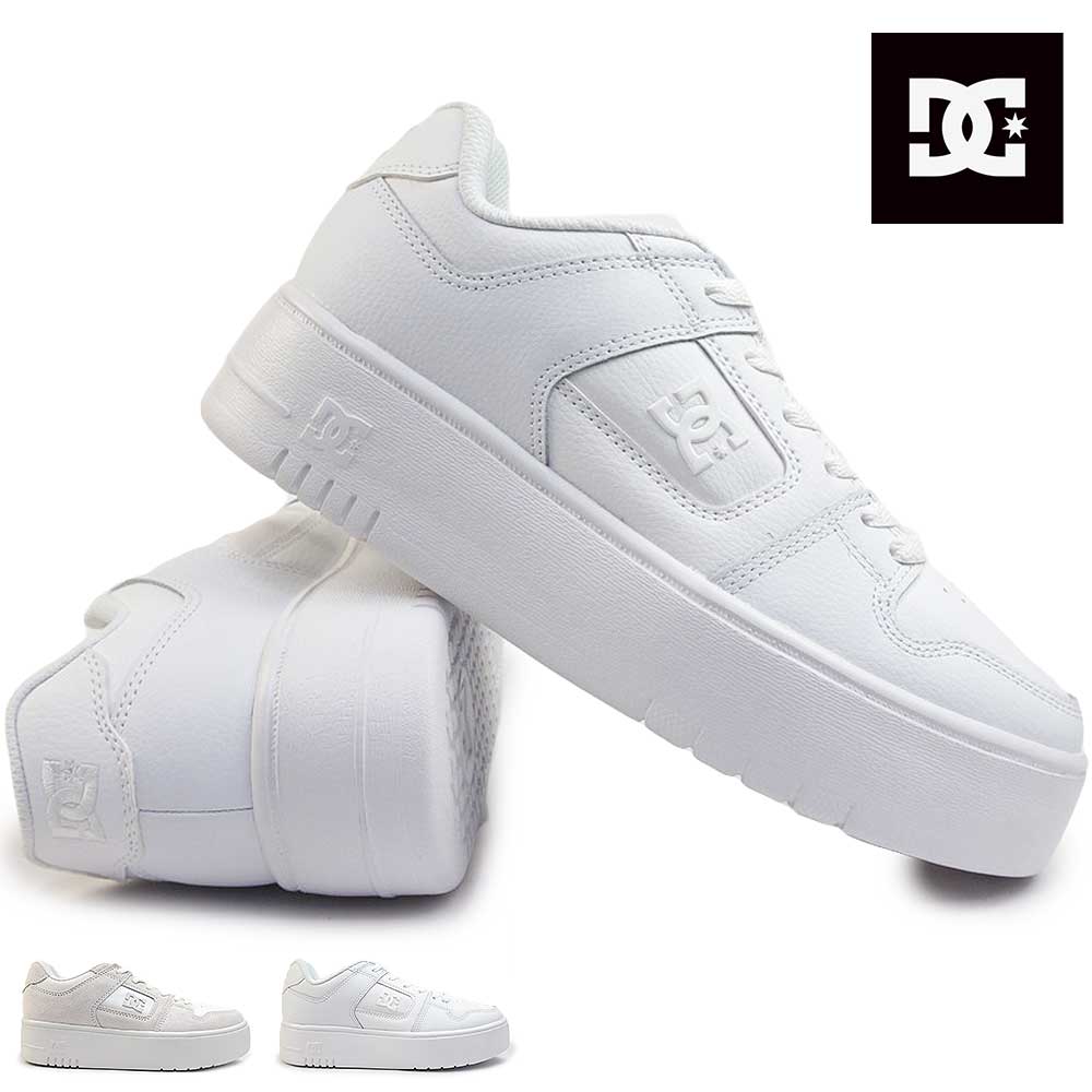 DC レディース スニーカー マンテカ 4 プラットフォーム DW241002 厚底 DC SHOES MANTECA 4 PLATFORM