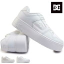 【おトクなGW！3%OFFクーポン】DC レディース スニーカー マンテカ 4 プラットフォーム DW241002 厚底 DC SHOES MANTECA 4 PLATFORM