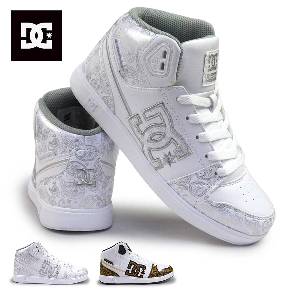 【最大100%ポイントバック抽選】DC shoes スニーカー レディース ハイカット UNIVERSITY MID SE SN DW261303 ミッドカット ディーシーシューズ DC SHOES 26春夏新作
