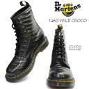 hN^[}[` fB[X 1460 W ChNRG{X 8z[ U[ [XAbv V[gu[c Dr.Martens CORE 1460 Wild Croco Emboss