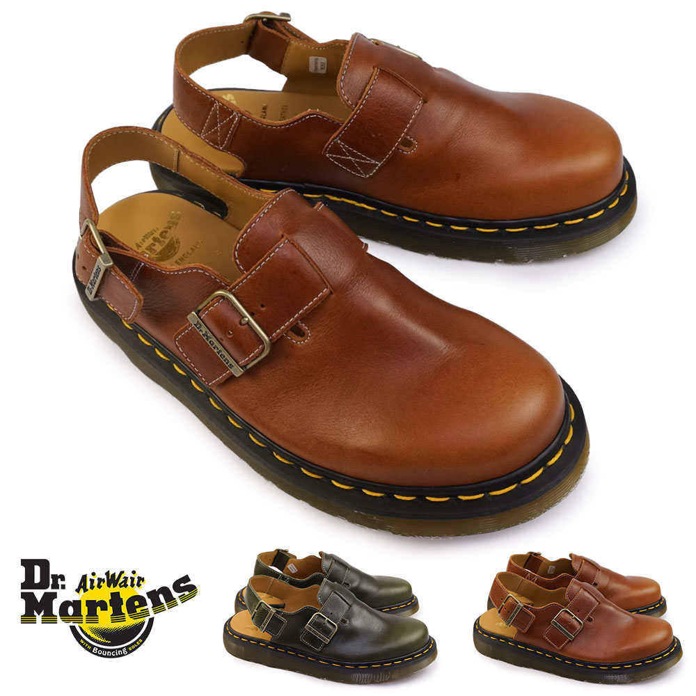 ドクターマーチン サンダル メンズ 英国製 MIE JORGE ホルヘ バックルベルト 本革 レザー Dr.Martens MIE JORGE