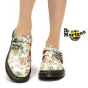 hN^[}[` [WF[ t[ fB[X cCXgbv To[ U[V[Y Dr.MARTENS MARY JANE FLORAL MASH UP BACKHAND