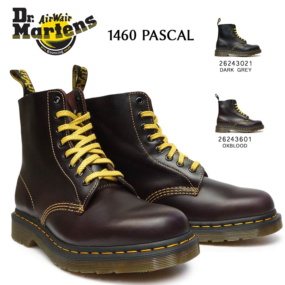 ドクターマーチン ショートブーツ 1460 PASCAL ATLAS パスカル 8ホール メンズ レディース ユニセックス 正規品 Dr.Martens CORE 1460 PASCAL