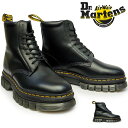 ドクターマーチンメンズ リカード 8ホール 27833001 正規品 Dr.Martens RIKARD POLISHED SMOOTH 8I 8 ホール ブーツ