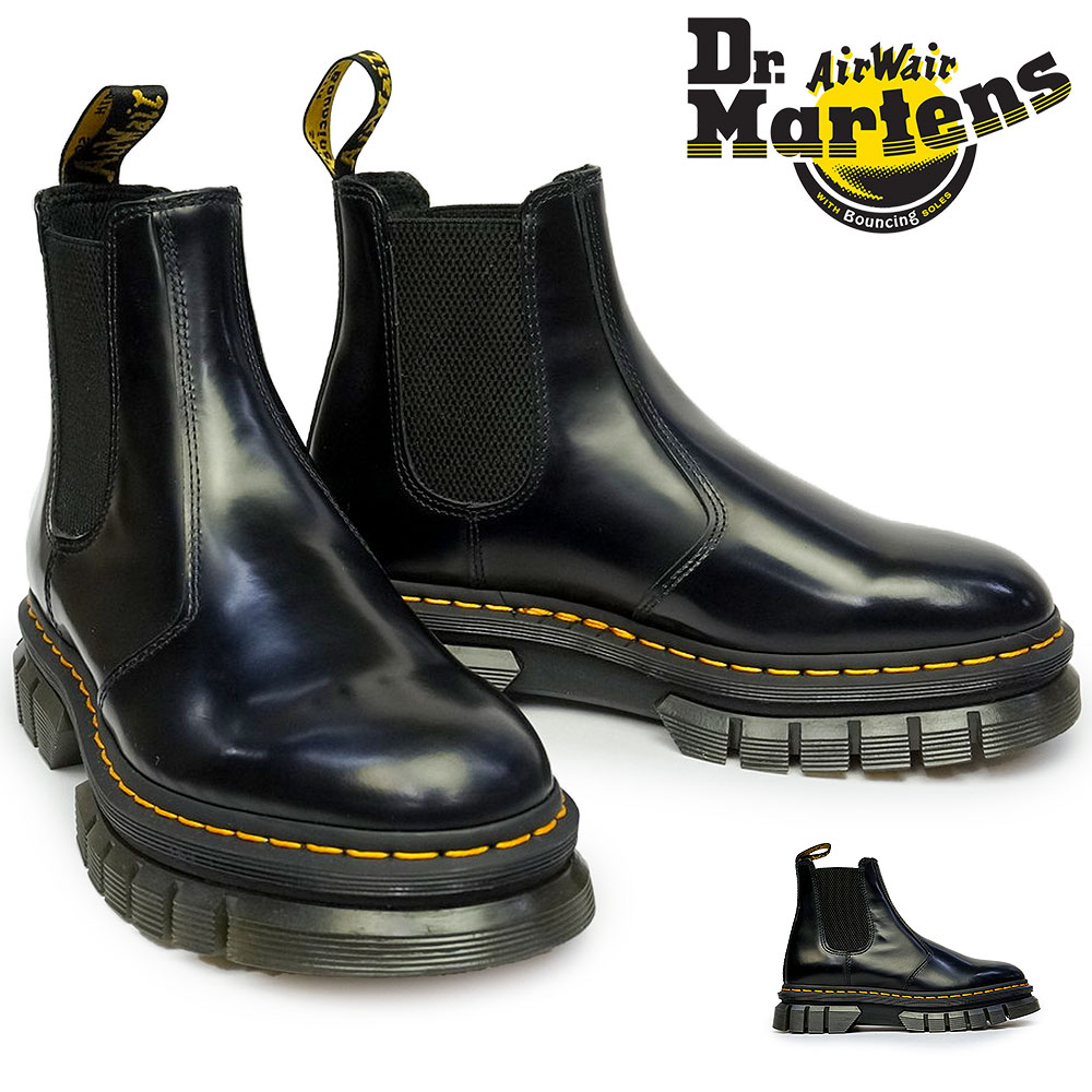 ドクターマーチン サイドゴアブーツ メンズ ドクターマーチンメンズ リカード サイドゴア チェルシーブーツ 正規品 Dr.Martens RIKARD POLISHED SMOOTH