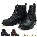 ドゥオモシエナ レディース 防水 ブーツ DU2108 レースアップ 滑りにくい 暖かい 消臭 雪国 Duomo Siena