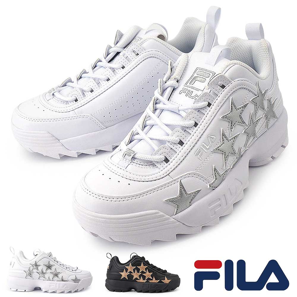 Rakuten - フィラ レディース スニーカー 厚底 ディスラプター2 メテオラ FM0101017 星 プラットフォーム FILA DISRUPTOR 2 METEORA 26春夏新作