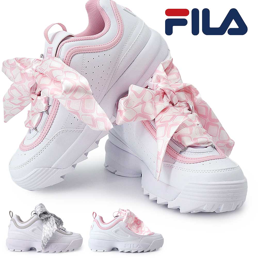 楽天市場】fila ディス ラプター 2 ピンクの通販