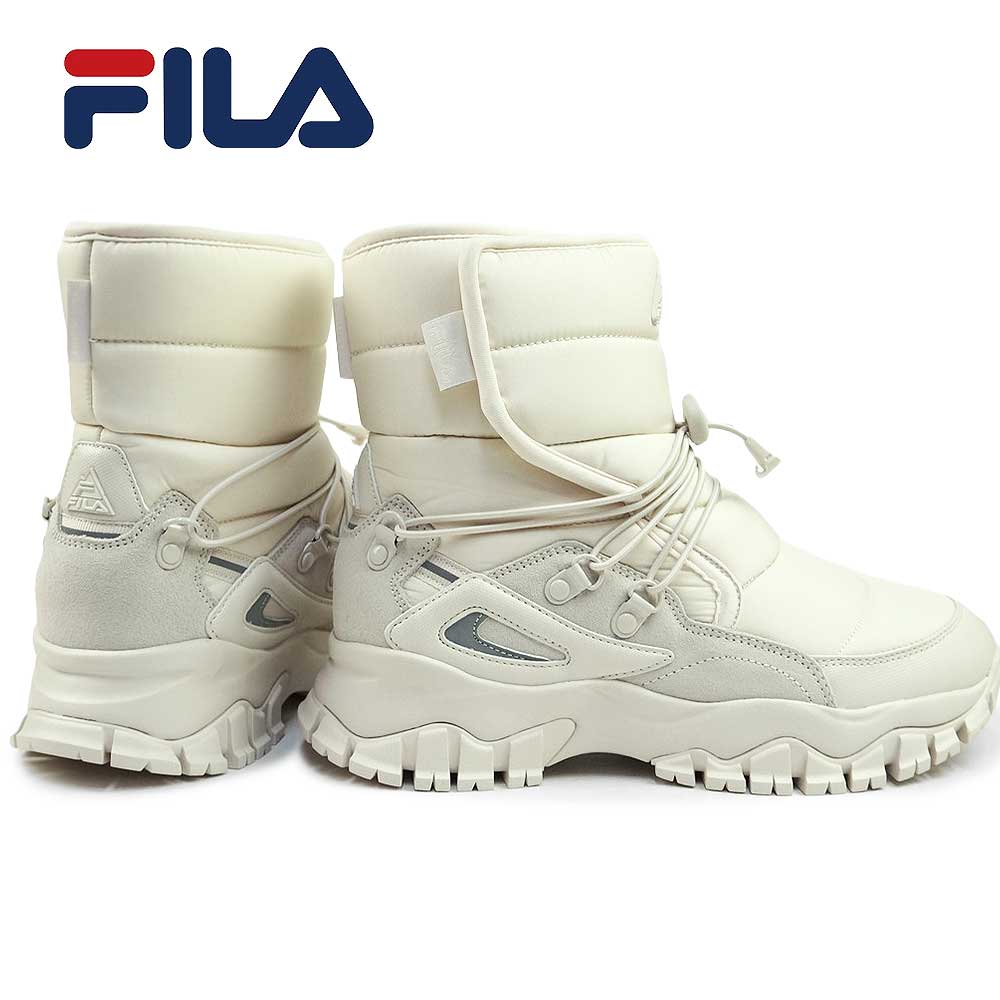 フィラ 防水ブーツ レディース モンティ CTF WP 5HM02289 白 ダウンブーツ 厚底 防寒 FILA MONTI CTF WPのサムネイル