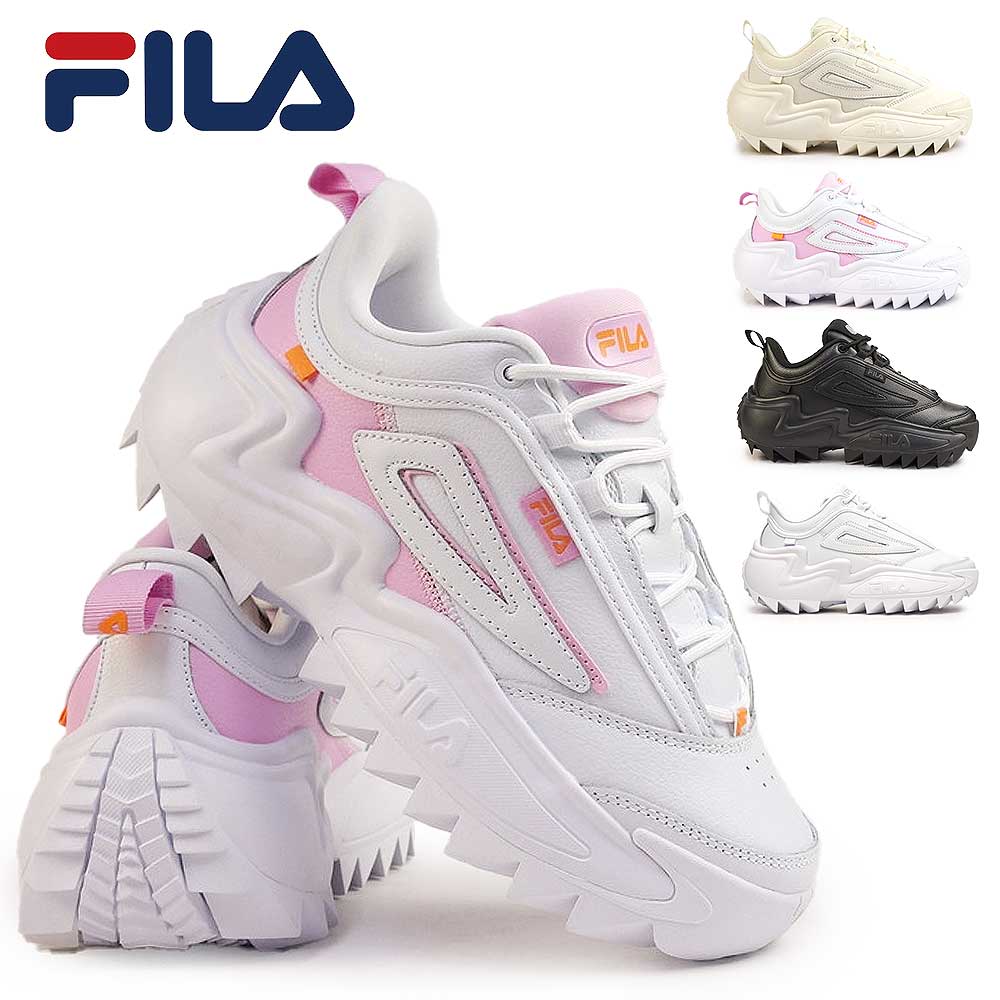 楽天マイスキップフィラ スニーカー 厚底 レディース ツイスター 5XM02269 5XM02295 USS24049 ダッドスニーカー FILA TWISTER