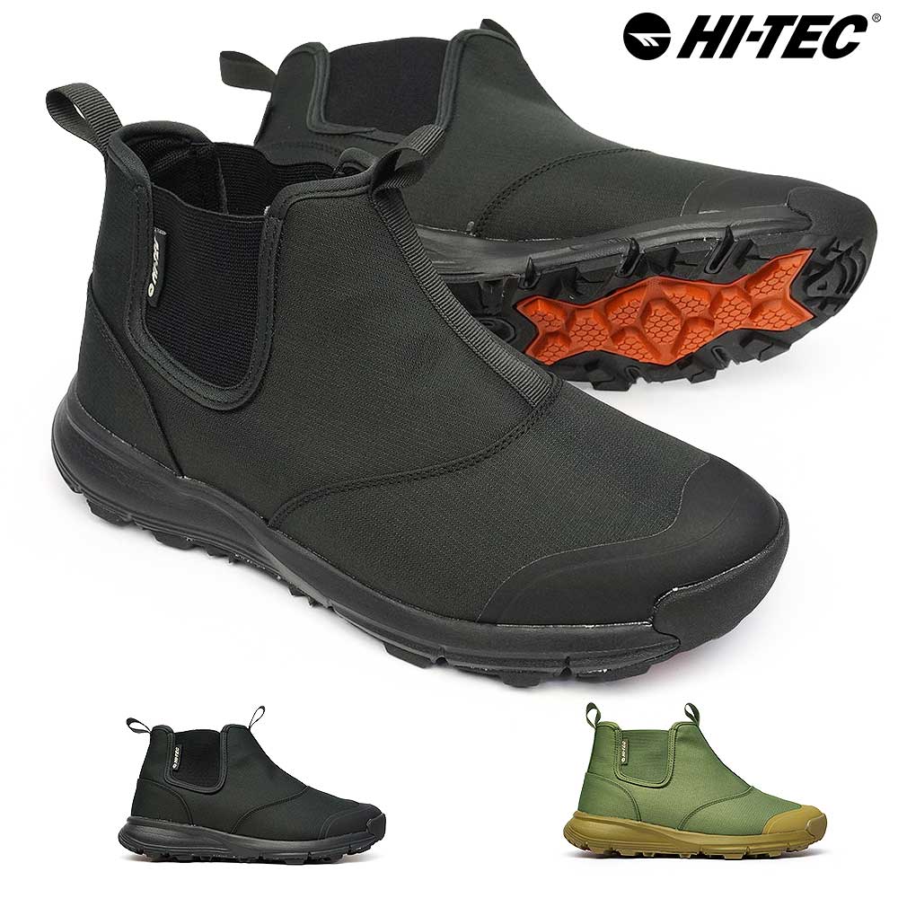 ハイテック 防水 サイドゴアブーツ HT CM015 メンズ レディース HI-TEC WOLK CHELSEA WP