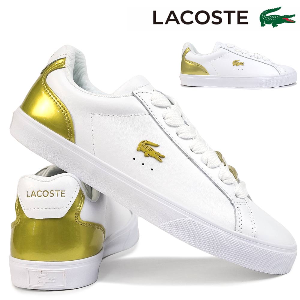 ラコステ レザースニーカー メンズ ラコステ スニーカー レディース 45CFA0027 ルロン PRO 123 1 ローカット LACOSTE LEROND PRO 123 1