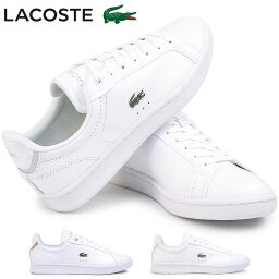 ラコステ レザースニーカー （レディース） ラコステ スニーカー レディース 45SFA0083 カーナビー PRO BL 23 1 レザー シンプル LACOSTE CARNABY PRO BL 23 1 SFA