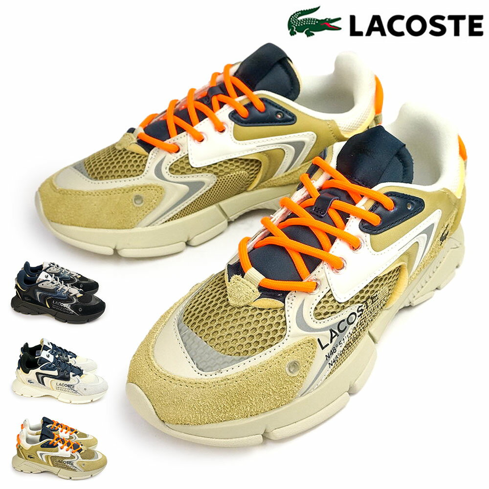 ラコステ スニーカー メンズ L003 NEO 45SMA0001 軽量 スポーツシューズ 通気性 LACOSTE L003 NEO 123 1 SMAのサムネイル