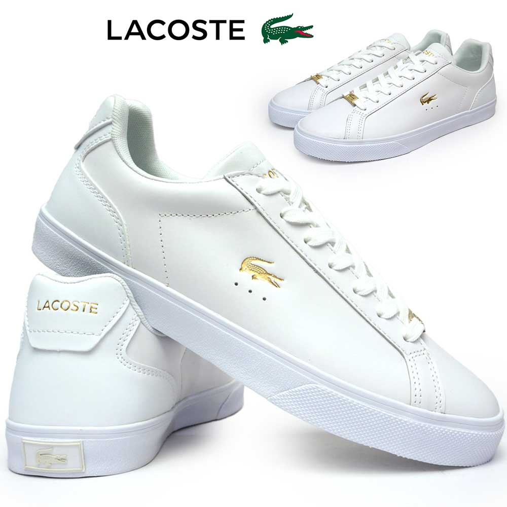 ラコステ レザースニーカー レディース ラコステ スニーカー レディース 46CFA0037 ルロン PRO 2223 ローカット レザー LACOSTE LEROND PRO 2223