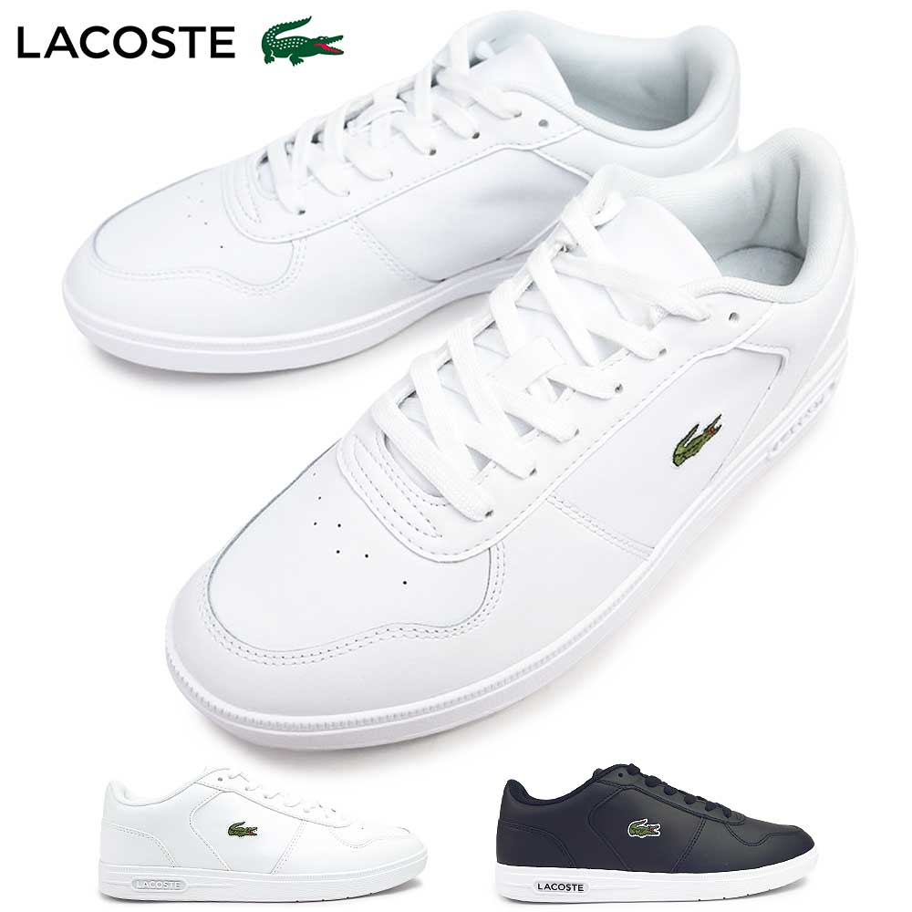 Rakuten - ラコステ レディース スニーカー 48SFA0125 T-BASE 224 1 SFA レザー カジュアル LACOSTE