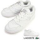ラコステ スニーカー メンズ LINESHOT 224 2 SMA 48SMA0025 本革 レザー エンボス コートシューズ LACOSTE LINESHOT...