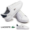 ラコステ メンズ スニーカー カーナビー セット 48SMA0111 レザー トリコロール シンプル スポーティー LACOSTE CARNABY SET
