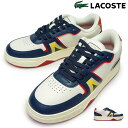 ラコステ スニーカー メンズ ラコステ メンズ レザー スニーカー SM00684 L001 222 3 SMA LACOSTE L001 ECO 222 3 SMA