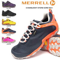 メレル シューズ レディース カメレオン7 ストーム ゴアテックス 防水 ハイキング ローカット MERRELL CHAMELEON7 STORM GORE-TEX