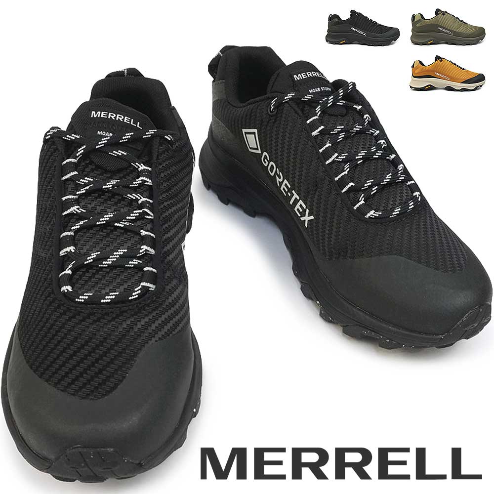 メレル メンズ 防水 ハイキングシューズ モアブ スピード ストーム ゴアテックス MERRELL MOAB SPEED STORM GORE-TEX