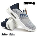 モズ メンズ スニーカー moz4222 北欧 スリッポン かかと踏める 2WAY moz