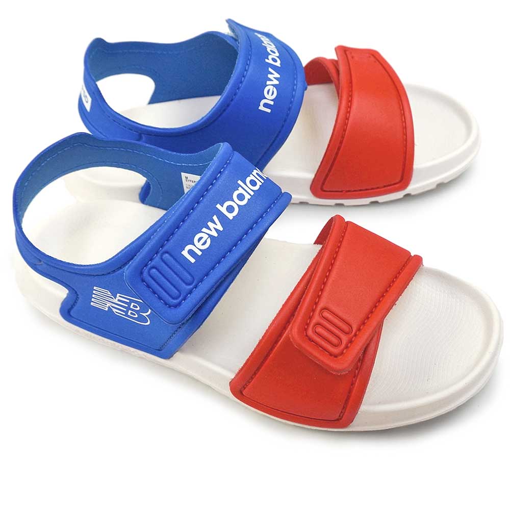【割引クーポン1月16日1:59まで】ニューバランス キッズ サンダル SYFSPS C1 ジュニア 軽量 シンプル マジックテープ スポーツサンダル new balance SPSD v1 Sandal C1