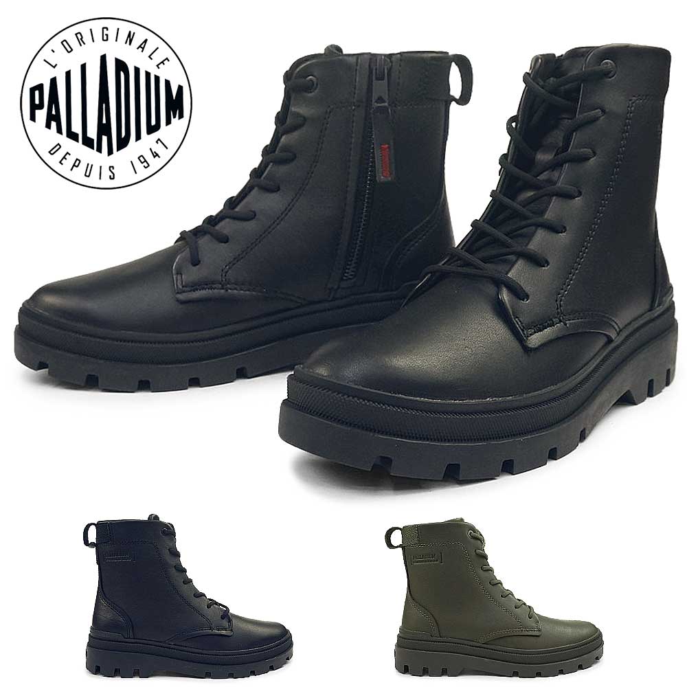 Rakuten - パラディウム レディース ブーツ PALLAGRADE OFFICER L 99524 ショートブーツ PALLADIUM 25秋冬新作
