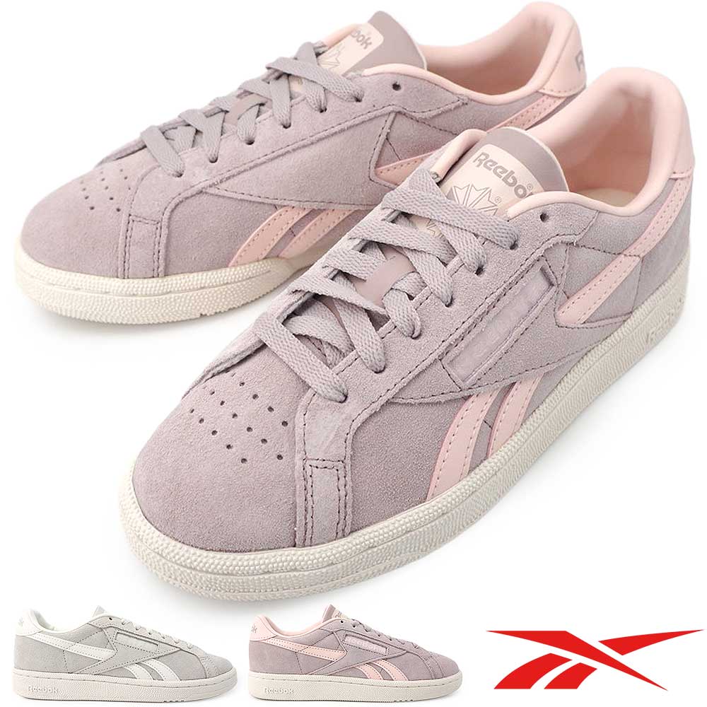リーボック スニーカー クラブシー グラウンズ UK レディース スエード レトロスニーカー 天然皮革 Reebok CLUB C GROUNDS UK 26春夏新作