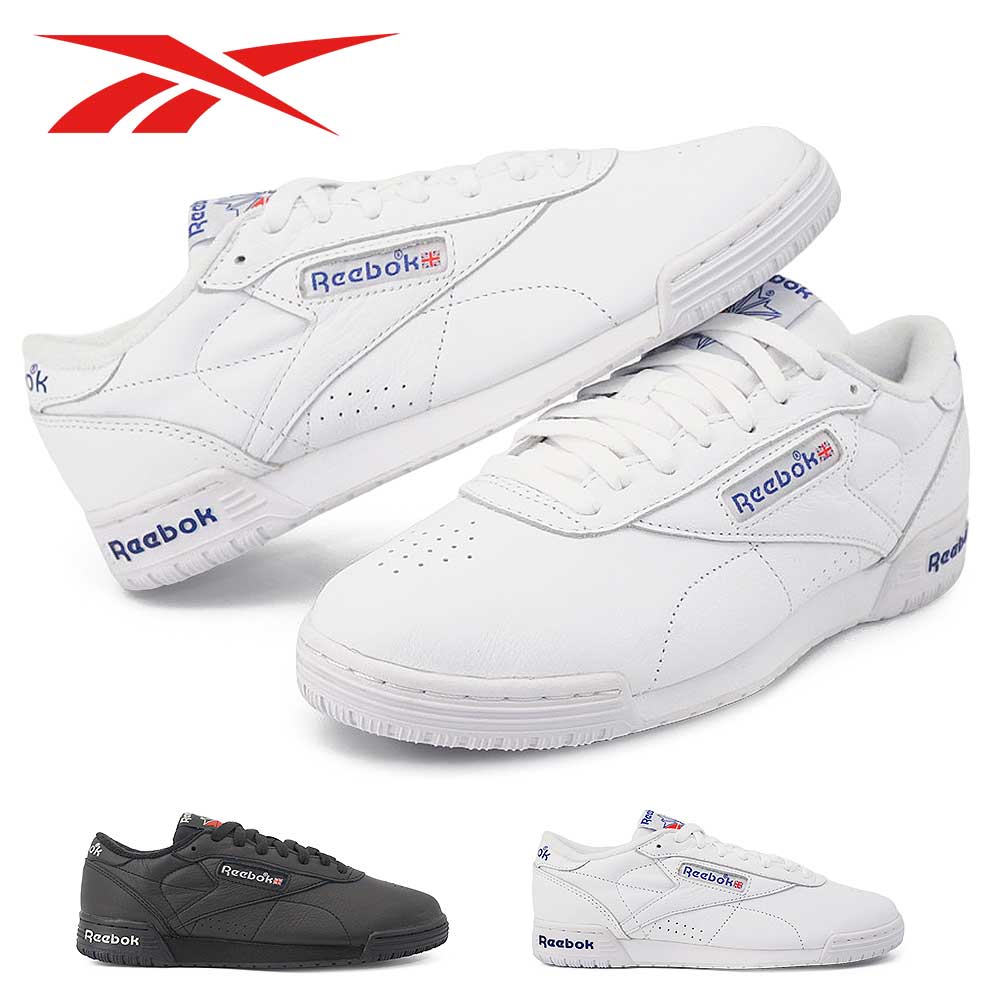 Rakuten - リーボック スニーカー メンズ 白 黒 エックスオーフィット ロー クリーン ロゴ INT レディース ユニセックス クラシック Reebok EXOFIT LO CLEAN LOGO INT 26春夏新作
