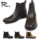 R.(アールドット) byリーガル レディース ショートブーツ S15C サイドゴアブーツ レザー 本革 防滑 R. アールドット 25秋冬新作