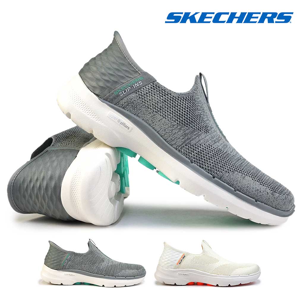 スケッチャーズ スリップイン レディース 124569 ゴーウォーク 6 スリッポン 紐なし SKECHERS GO WALK 6-FABULOUS VIEWのサムネイル