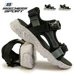 スケッチャーズ サンダル メンズ 厚底 237396 スタミナサンダル ストリーマー ベルクロ スポーツサンダル SKECHERS STAMINA SANDAL STREAMER