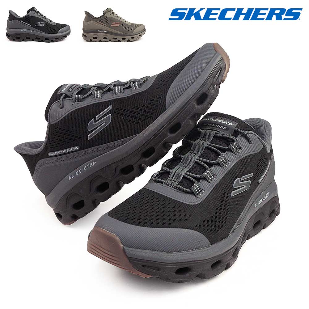 スケッチャーズ スリップインズ メンズ スニーカー 237812 グライドステップ ソール グローバー ピーク SKECHERS SLIP-INS GLIDE STEP SOLE GLOVER PEAK 25秋冬新作